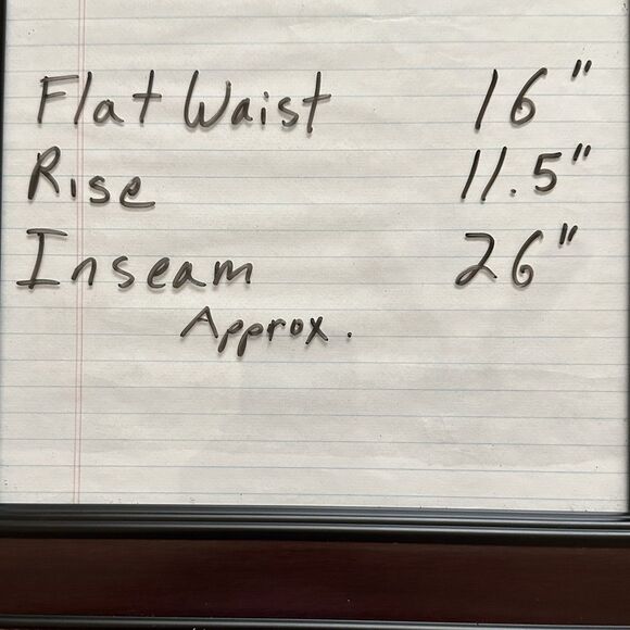 Linen Blend Ellen Tracy Pants Womens Med Blue Coastal Pull On Drawstring - Picture 8 of 8